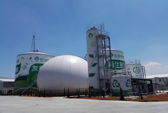 0.8MW chicken manure biogas power generation project in Shi 'an Ranch, Taiwan Province, China