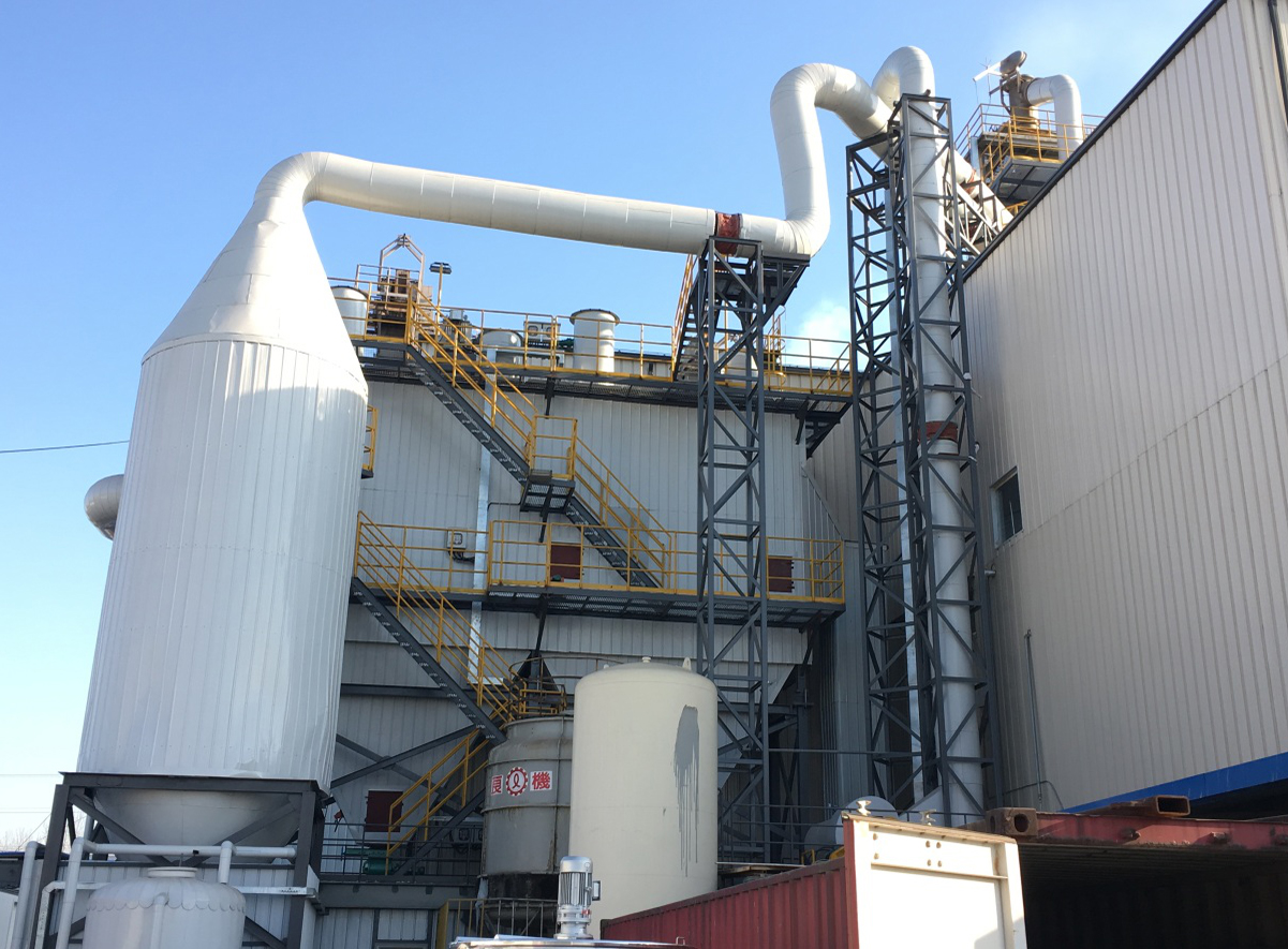 Tianjin Owens kiln dust removal system project